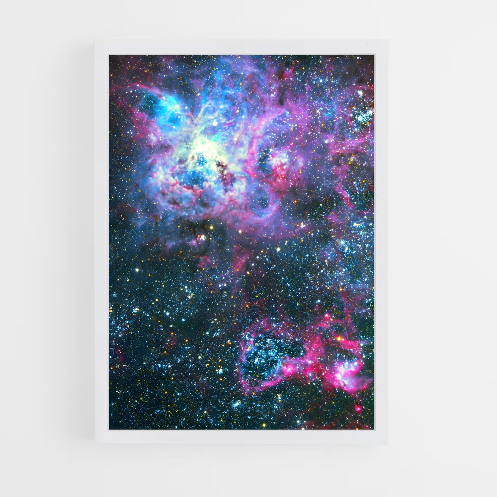 Poster Étoiles de Taranui – affiche Nébuleuses (vue 3)